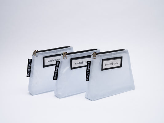 OG Sidekick Organizing Zipper Pouch, 3-Pack