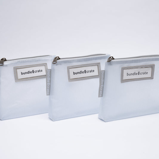 OG Sidekick Organizing Zipper Pouch, 3-Pack