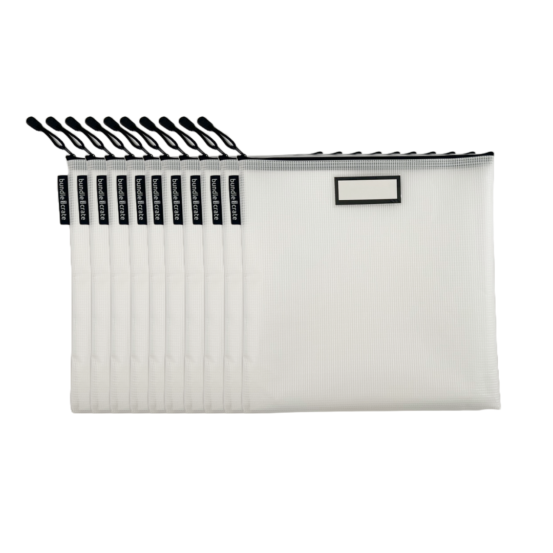 OG Sleek Organizing Zipper Pouch (10-pack)