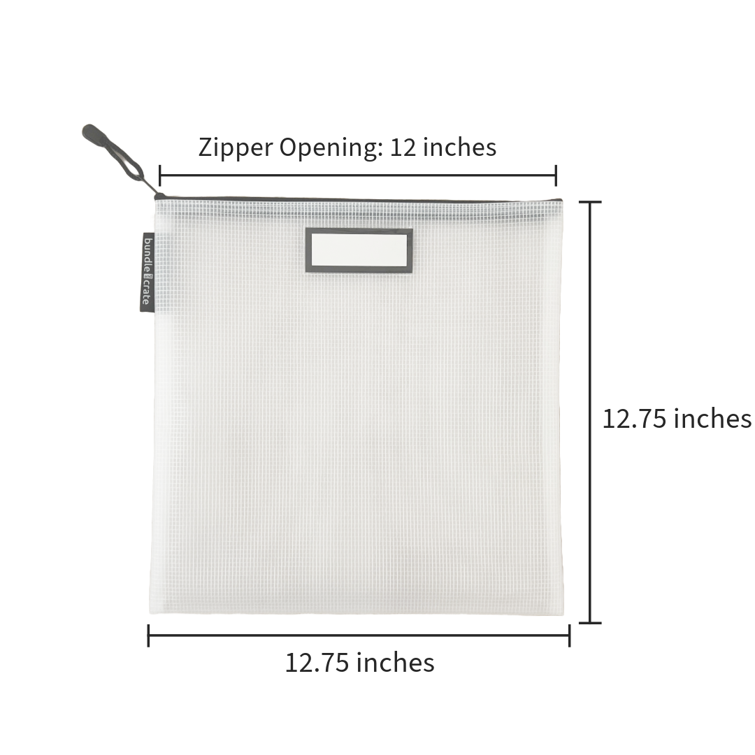 OG Sleek Organizing Zipper Pouch (10-pack)