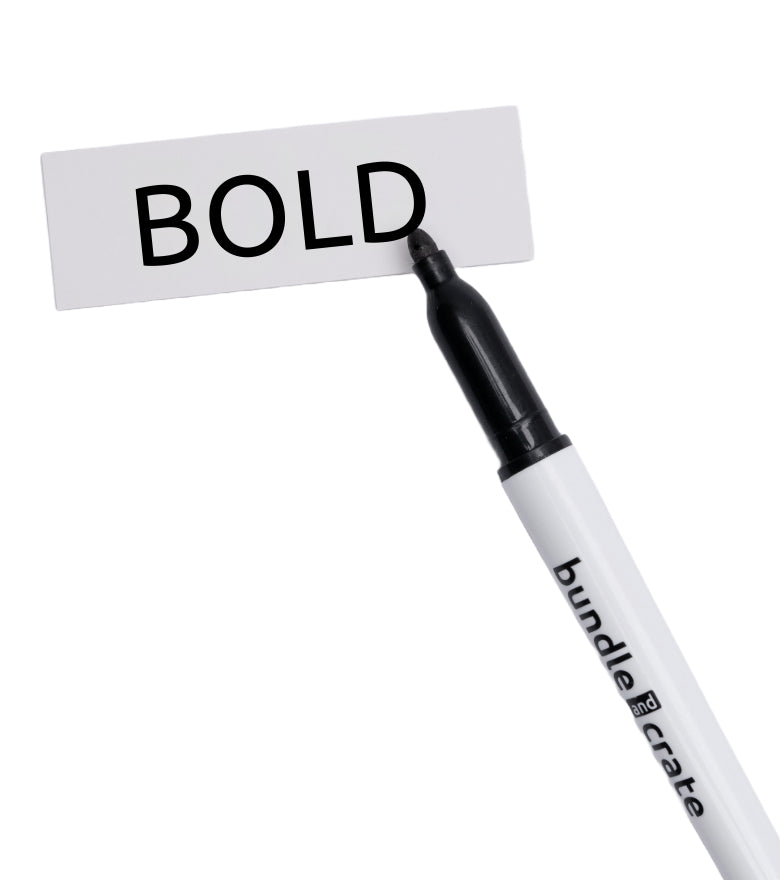 Permanent Marker, Bold