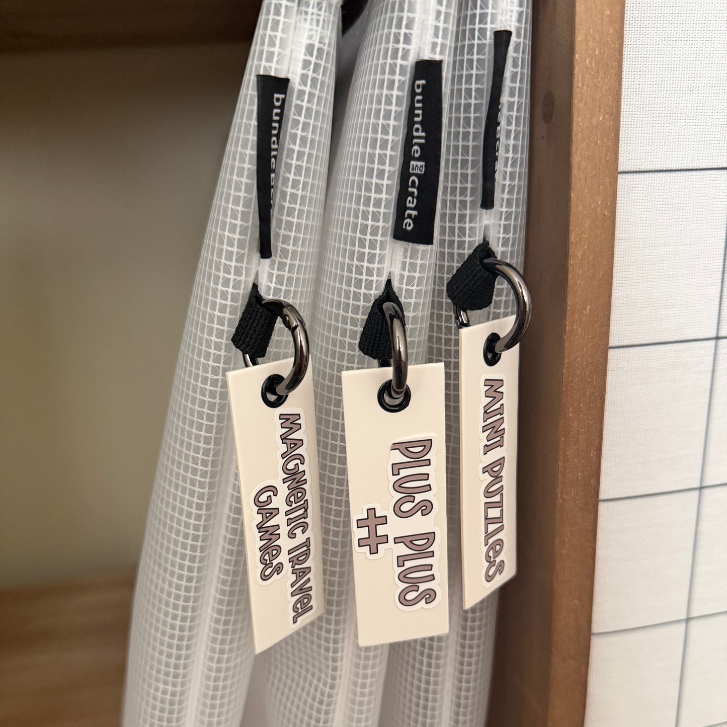 Flats XL Organizing Zipper Pouch, 5-Pack