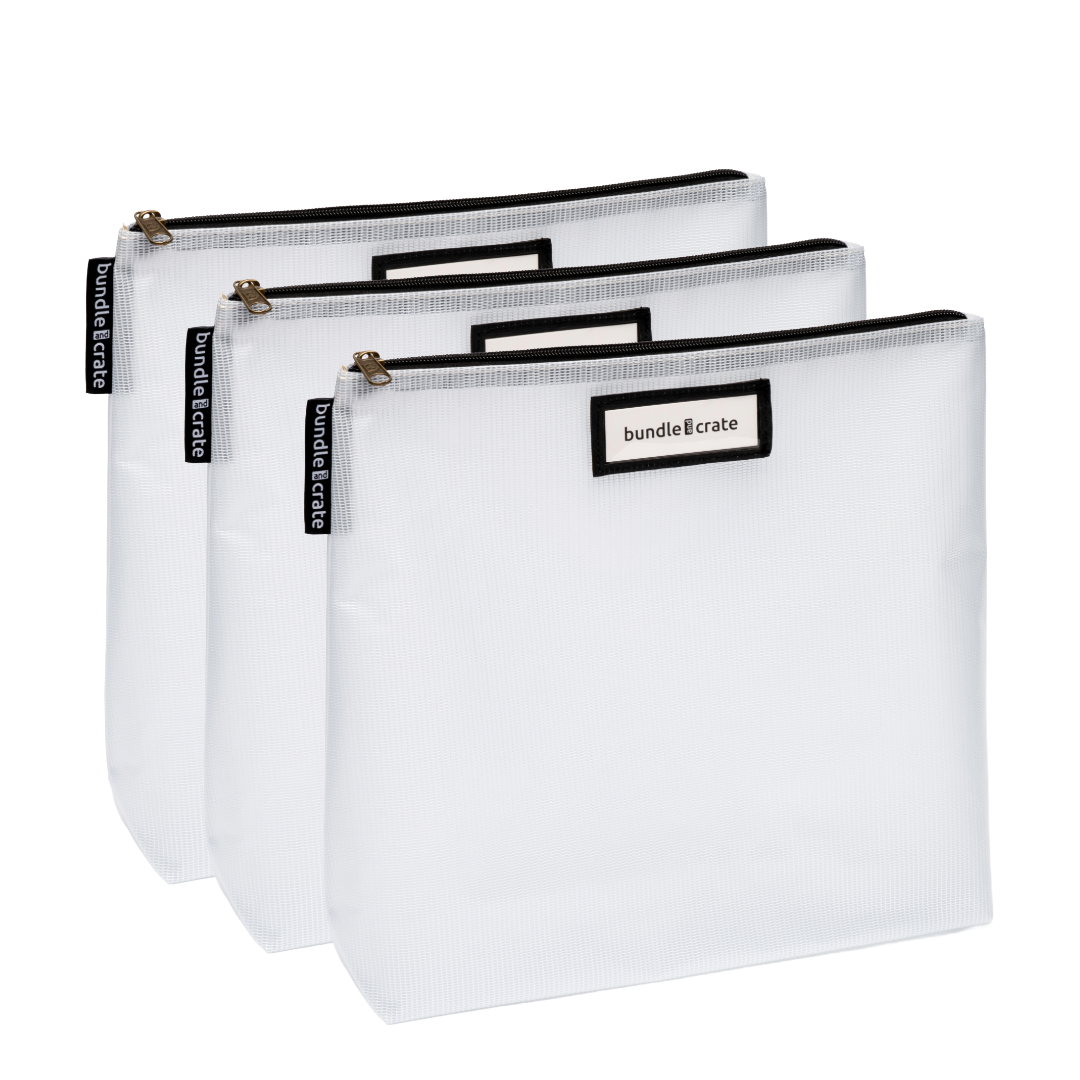 OG Organizing Zipper Pouch, 3-Pack