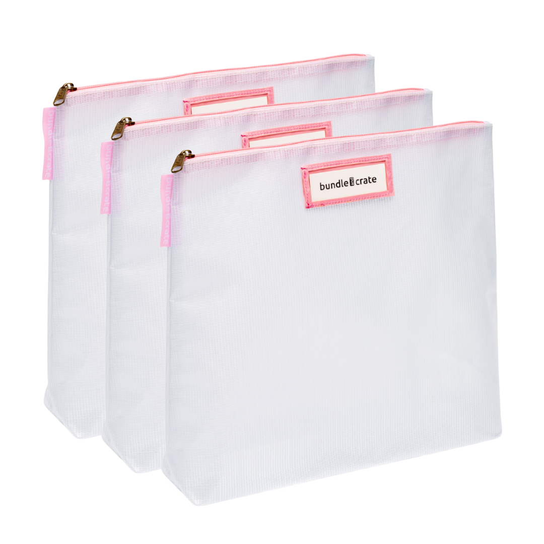 OG Organizing Zipper Pouch, 3-Pack