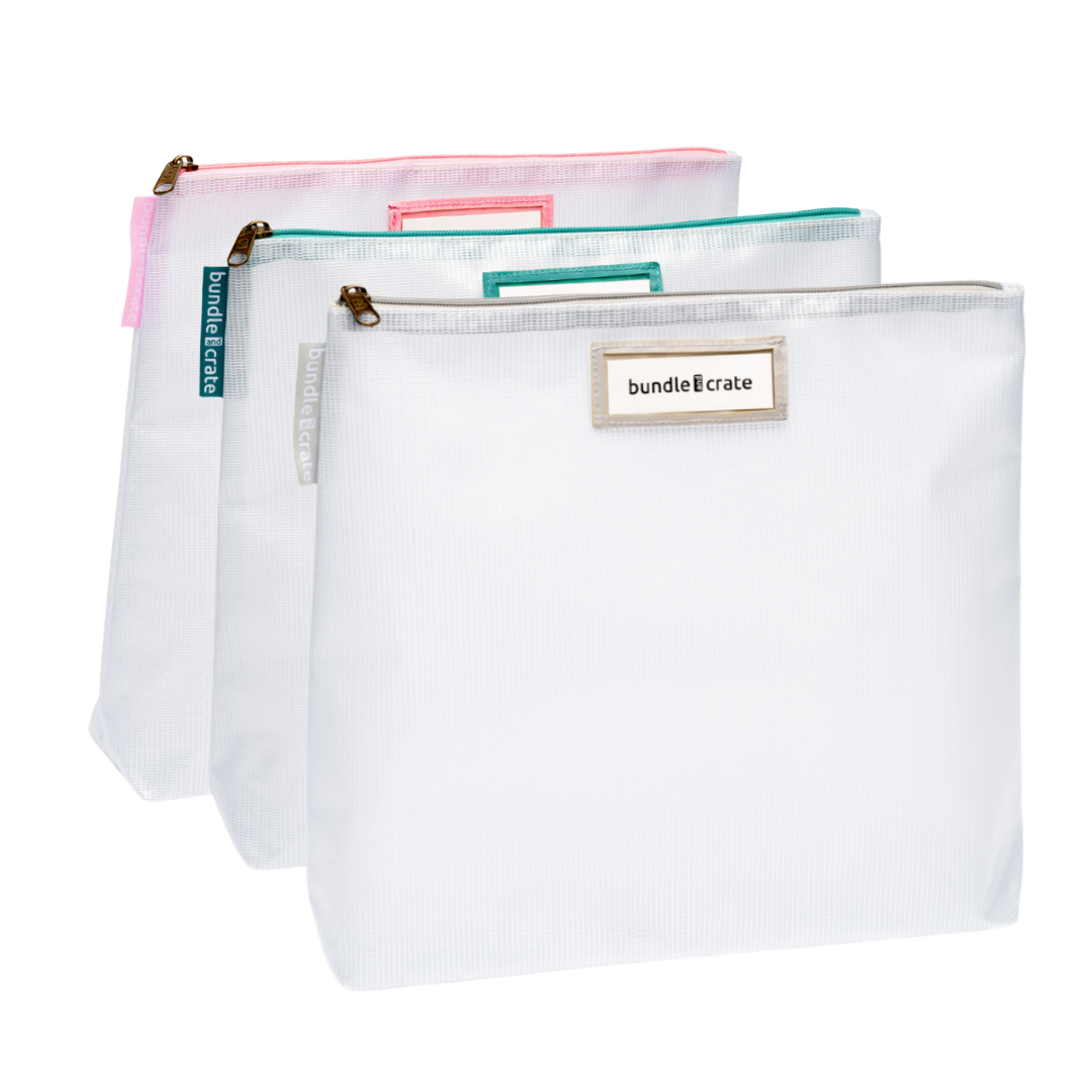 OG Organizing Zipper Pouch, 3-Pack